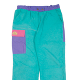 EIDER Womens Trousers Blue Relaxed Straight W30 L24