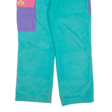 EIDER Womens Trousers Blue Relaxed Straight W30 L24