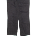 H.I.S Womens Trousers Black Regular Straight W34 L29