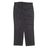 H.I.S Womens Trousers Black Regular Straight W34 L29