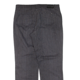H.I.S Womens Trousers Black Regular Straight W34 L29