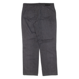 H.I.S Womens Trousers Black Regular Straight W34 L29