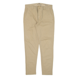 LEVI'S Chino Mens Trousers Beige Regular Tapered W30 L30