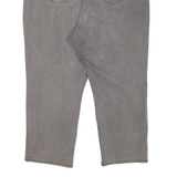 LEVI'S Ribcage Ankle Womens Jeans Grey Relaxed Straight W40 L26