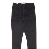 LEVI'S Mile High BIG E Womens Jeans Black Slim Skinny W28 L28