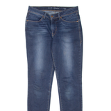 LEVI'S Mid Rise Womens Jeans Blue Slim Skinny Stone Wash W27 L32