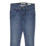 LEVI'S 711 Womens Jeans Blue Slim Skinny Stone Wash W26 L25