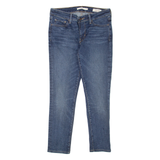 LEVI'S 711 Womens Jeans Blue Slim Skinny Stone Wash W26 L25