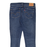 LEVI'S 711 Womens Jeans Blue Slim Skinny Stone Wash W26 L25