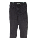 LEVI'S Mile High Womens Jeans Black Slim Skinny W26 L30