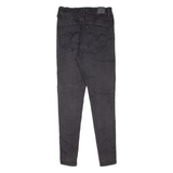 LEVI'S Mile High Womens Jeans Black Slim Skinny W26 L30