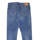 LEVI'S Womens Jeans Blue Regular Straight Stone Wash W32 L27