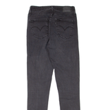 LEVI'S 721 High Rise Womens Jeans Black Slim Skinny W28 L32