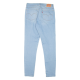 LEVI'S 710 Womens Jeans Blue Slim Skinny Stone Wash W30 L30