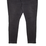 LEVI'S 720 High Rise Womens Jeans Black Slim Skinny W38 L26