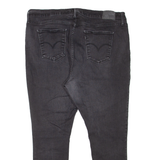 LEVI'S 720 High Rise Womens Jeans Black Slim Skinny W38 L26