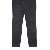 LEVI'S 721 High Rise BIG E Womens Jeans Black Slim Skinny W27 L30