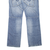 JAM 52 Mens Jeans Blue Regular Straight Stone Wash W31 L32