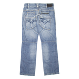 JAM 52 Mens Jeans Blue Regular Straight Stone Wash W31 L32