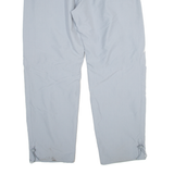 ADIDAS Mesh Lined Womens Track Pants Grey Straight L W36 L32