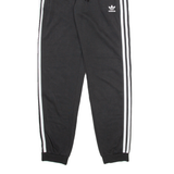 ADIDAS Womens Joggers Black Tapered UK 6 W26 L29