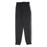ADIDAS Womens Joggers Black Tapered UK 6 W26 L29