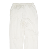 Womens Joggers White Tapered XL W38 L31