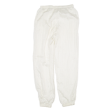 Womens Joggers White Tapered XL W38 L31