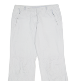 Womens Track Pants Grey Straight L W34 L29