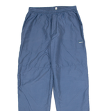 ADIDAS Womens Track Pants Blue Straight L W34 L32