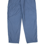 ADIDAS Womens Track Pants Blue Straight L W34 L32