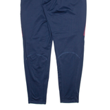 NIKE Dri Fit Womens Sweatpants Blue Straight M W36 L29