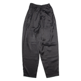 Womens Track Pants Black Straight XXS W24 L28