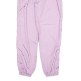 Womens Joggers Purple Tapered L W32 L30