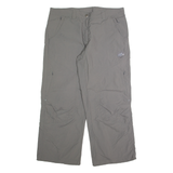 MAMMUT Outdoor Womens Trousers Grey Regular Straight W34 L26