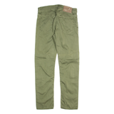 JACOB COHEN Womens Trousers Green Slim Tapered W30 L28