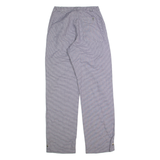 BAGARD Houndstooth Womens Trousers Black Regular Straight 90s W26 L30