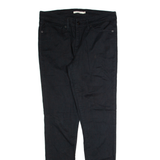 LEVI'S 711 Womens Trousers Black Slim Skinny W30 L32