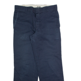 DICKIES 874 Workwear Mens Trousers Blue Regular Straight W32 L32