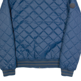 KANGOL Mens Quilted Jacket Blue M