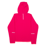 NEW BALANCE Womens Shell Jacket Pink Hooded S