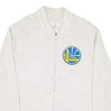 FANATICS Golden State Warriors Mens Bomber Jacket Grey USA L