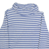 MOUNTAIN WAREHOUSE Womens Sweatshirt Blue Roll Neck UK 8