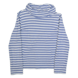 MOUNTAIN WAREHOUSE Womens Sweatshirt Blue Roll Neck UK 8