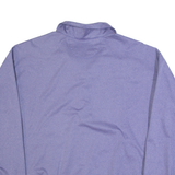 ADIDAS GOLF Womens Sweatshirt Purple 1/4 Zip L