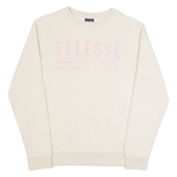 ELLESSE Womens Sweatshirt Cream UK 10