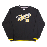 TOMMY JEANS Oversized Womens Sweatshirt Black USA S