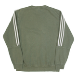 ADIDAS Mens Sweatshirt Green M