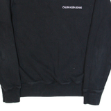 CALVIN KLEIN JEANS Mens Sweatshirt Black S