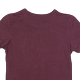 LEVI'S Womens T-Shirt Maroon S